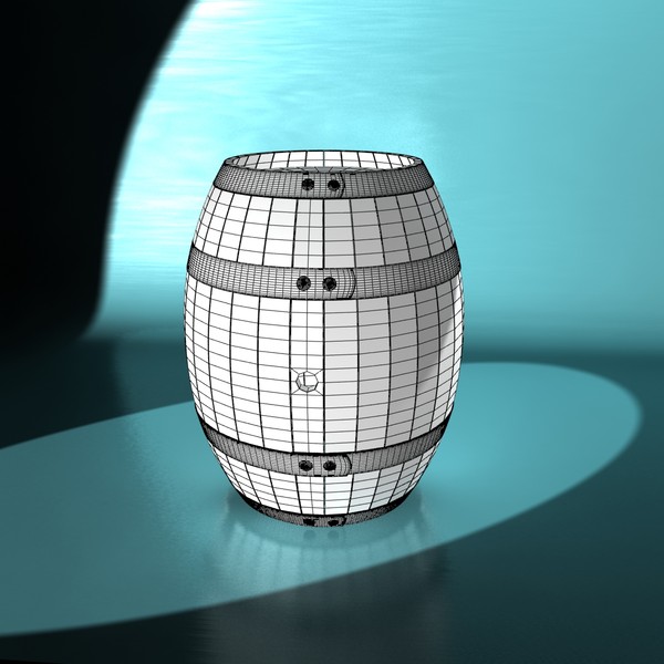 gun barrel 3d model - Barrel by DirRanG3D Dr3ams